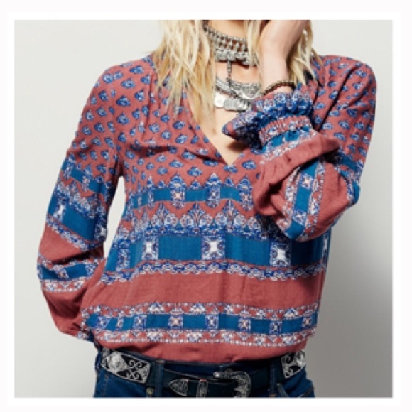 Free People Print Top - Picture 2 of 4